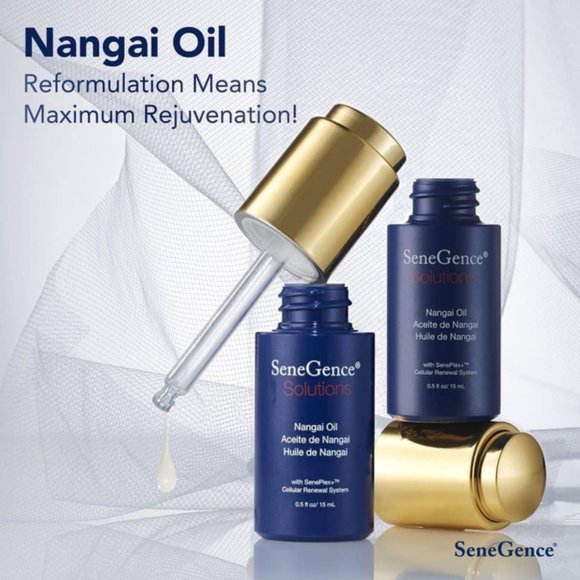 September GIFT W/PURCHASE Incentive SeneGence Solutions Nangai Oil NIP See Below - Picture 1 of 2